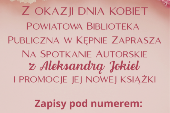 Zaproszenie na&nbsp;spotkanie autorskie.